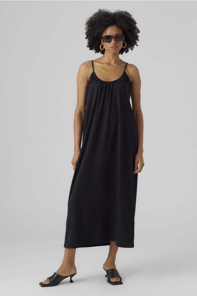 VMLUNA SINGLET ANKLE DRESS NOOS 10286077 BLACK